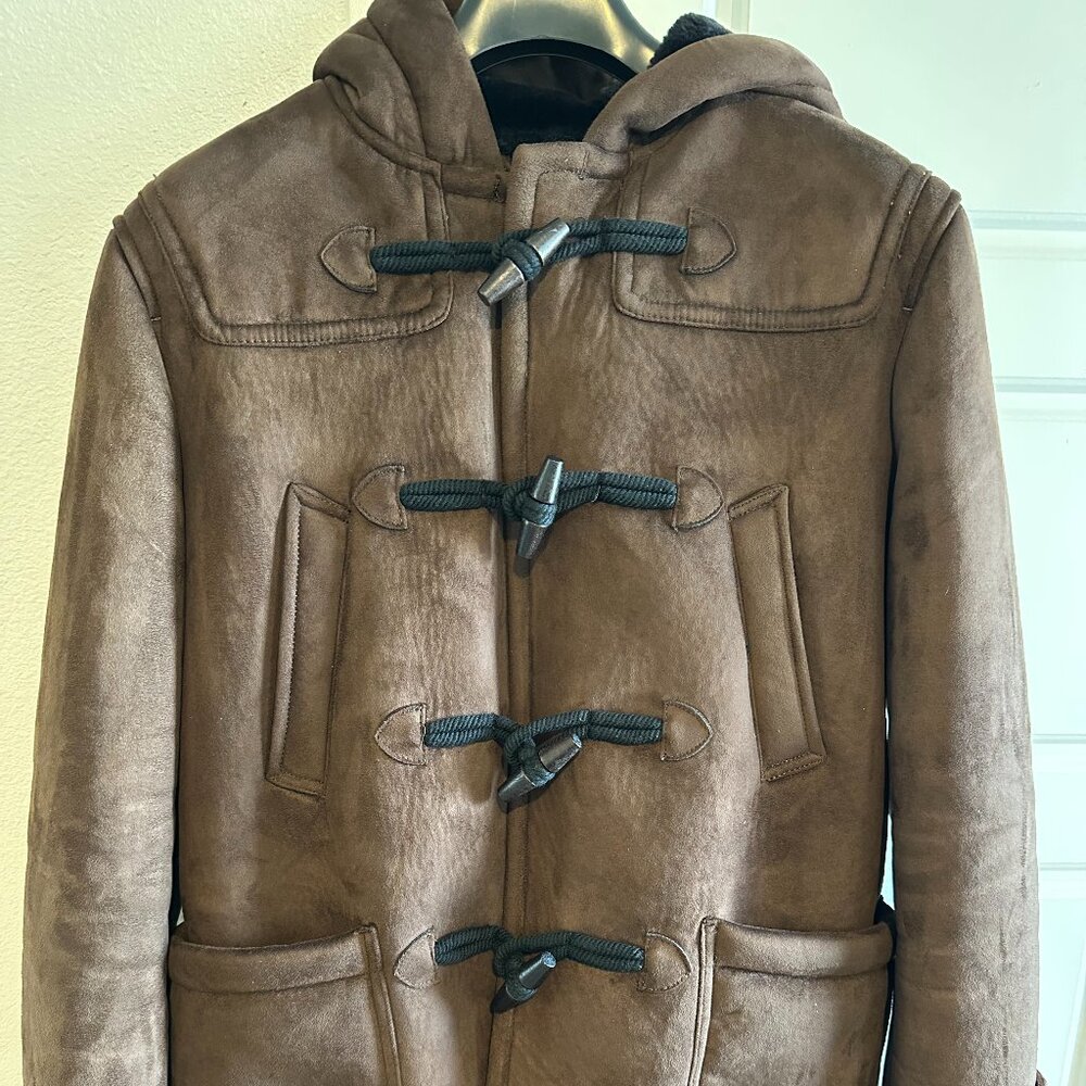 Faux Suede Coat